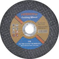 三研空機 HARDY HARDYカッティングディスク1.0ミリ厚 HC105-1.0A 1箱(10枚) 563-0191（直送品）