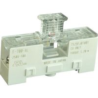 サトーパーツ ヒューズホルダー Fー700 ネジ締付端子溶断表示付φ6.4X30 F-700-AL 1個 788-8902（直送品）