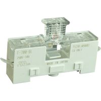 サトーパーツ ヒューズホルダFー700はんだ兼用タブ端子溶断表示付6.4X30 F-700-BL 1個 788-8929（直送品）