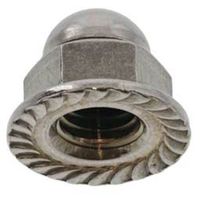 SUNCO SUS フランジ袋ナット S付 M8(12X17(6本入り) N0-02-0035-0080-0000-00-6P（直送品）