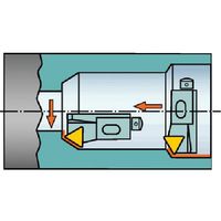 サンドビック SANDVIK コロターン107 ポジチップ用カートリッジ(470) STTCL 08CA-09 1個 579-0409（直送品）