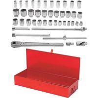 WILLIAMS JHWTBー12メタルツールボックス付 ツールセット 43個 JHWWSH-43TB 1セット(43個)（直送品）