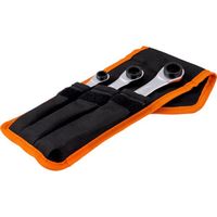 スナップオン・ツールズ バーコ 4サイズラチェットレンチ3本組 S4RM/3T 1セット 473-5612（直送品）