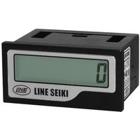 ライン精機 セルフ電源アワーメーター フロントリセットナシ GR2-H000 1台 531-5915（直送品）