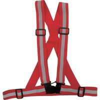 ミズケイ 伸縮タスキ型ベスト レッド 5941194 1枚 410-0353（直送品）