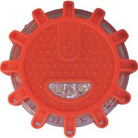 ミズケイ LED警告灯電池式<赤> 8201400 1個 402-3995（直送品）