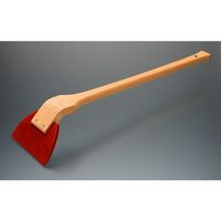 大塚刷毛製造 大塚 柄付ゴムベラ 長柄 赤 大 3003050004 1枚 384-1564（直送品）