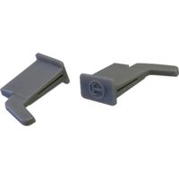 大塚刷毛製造 大塚 刷毛 フック(薄口)グレー (10コ) 3205950012 1パック(10個) 382-2736（直送品）