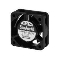 山洋電気 SanAce 標準ファン(40×15mm DC24Vーリード線仕様) 109P0424H701 1台 369-8288（直送品）