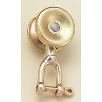 ヤボシ シャックル付単車プレス(スチール製) 2号 2TNSH 1個 495-0713（直送品）