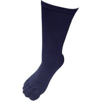 富士グローブ Sー257 ブークレ5本指 紺 (3足入) 1005 1パック(3足) 456-2272（直送品）