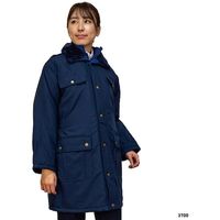 岡潮 警備防寒コート3700 (ユニセックス) M 3700-M 1着 482-4378（直送品）