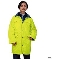 岡潮 警備防寒コート3730 (ユニセックス) 5L 3730-5L 1着 482-4383（直送品）