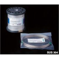 ふじわら ステンレスカットワイヤロープ φ1.5×50M 7-1550 1巻 528-7198（直送品）