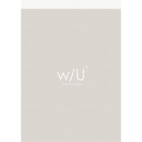 ナカバヤシ W/U ブロックメモ A7 5mm方眼罫 100枚 シルキーグレー WU-A702-GY 1セット(1冊×10)