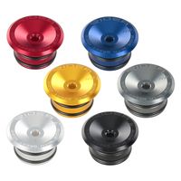 RIDEA Crank axle cap ブラック BB24HE1 1個（直送品）