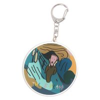 （世界の名作）アクリルキーホルダー2 スクリーム LAKOLE/ラコレ