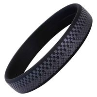 オルアージュ 【ケース販売】スパークノンXリストバンド 市松七宝 ブラックxパール L WL9817 1箱(60個入)（直送品）