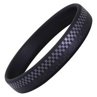 オルアージュ 【ケース販売】スパークノンXリストバンド 市松紗綾 ブラックxパール L WL9831 1箱(60個入)（直送品）