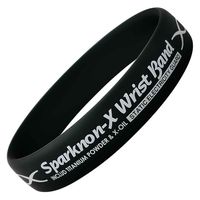 オルアージュ 【ケース販売】スパークノンXリストバンド ブラック M WM0058 1箱(60個入)（直送品）