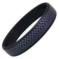 オルアージュ 【ケース販売】スパークノンXリストバンド 市松七宝 ブラックxパール M WM9800 1箱(60個入)（直送品）