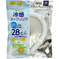 錦尚金 NISHIKIN 香り付き冷感ネックリング・ホワイトM 4582559947488 1セット(120g×3点)（直送品）