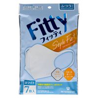 玉川衛材 スタイルフィットプラス立体7枚ふつうホワイト 4901957218363 1セット(7枚×10点)（直送品）