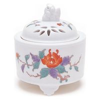 日本香堂 錦牡丹竹絵筒型 4902125280519 1セット(1個×1点)（直送品）