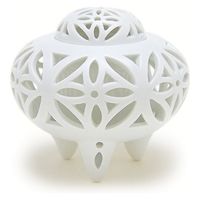 日本香堂 白磁七宝透し彫 4902125282018 1セット(1個×1点)（直送品）
