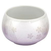 日本香堂 九谷焼銀彩 宇野千代の仏具揃え 淡墨の桜 香炉 4902125371248 1セット(1個×1点)（直送品）