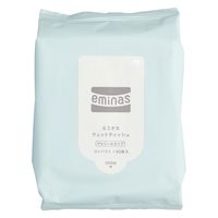 丸住製紙 エミナスウェットティッシュコンパクトアルコールプレーン 4948258007425 1セット(40枚×8点)（直送品）