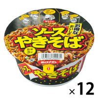 【アウトレット】麺のスナオシ ソースやきそば 1セット（1食×12） カップラーメン