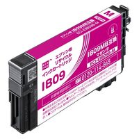 エコリカ エプソン（EPSON）用 リサイクルインク ECI-EIB09B-M マゼンタ IB09MB対応 1個