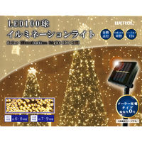 ウィキャン 100球イルミネーションライト ゴールド WJ-9151 1セット(1個×3)