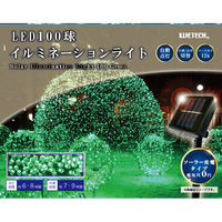 ウィキャン 100球イルミネーションライト グリーン WJ-9153 1個