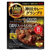 エスビー食品 神田カレーグランプリ カリガリ 濃厚スパイスカレー 中辛 1人前 1個 レトルト レンジ対応 - アスクル