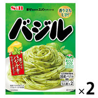 エスビー食品 まぜるだけのスパゲッティソース バジル 1人前×2 国産バジル使用 1セット（1個×2）パスタソース