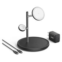 ANKER  ＭａｇＧｏ　Ｗｉｒｅｌｅｓｓ　Ｃｈａｒｇｉｎｇ　Ｓｔａｔｉｏｎ　（３ーｉｎー１　Ｓｔａｎｄ） B25M3N11（直送品）