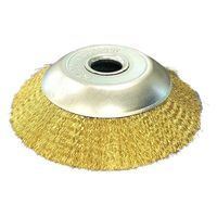 高島産業 真鍮ベベルブラシ 空気工具用 BHB-1256-3 1セット(3個)（直送品）