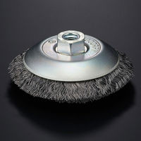 高島産業 ワイヤーベベルブラシ 電動工具用 BM-100-3 1セット(3個)（直送品）