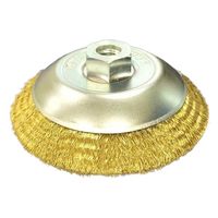 高島産業 真鍮ベベルブラシ 電動工具用 BMB-100-3 1セット(3個)（直送品）