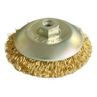 高島産業 メッキ撚り線ベベルブラシ 電動工具用 BMR-100-3 1セット(3個)（直送品）