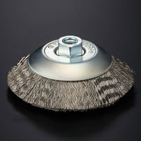 高島産業 ステンレスベベルブラシ 電動工具用 BMS-125-1 1セット(1個)（直送品）