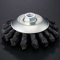 高島産業 鋼線ツイストベベルブラシ 電動工具用 BMT-100-3 1セット(3個)（直送品）