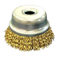 高島産業 メッキ撚り線カップブラシ 空気工具用 CHBR-0601-3 1セット(3個)（直送品）