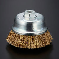 高島産業 メッキ撚り線カップブラシ 電動工具用 CMBR-050-3 1セット(3個)（直送品）