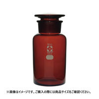 柴田科学 試薬びん 広口(茶褐色) 25619200 30ml 017070-30A(30ML) 1本（直送品）
