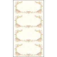 ササガワ マルチケット フラワー 9-1300 1冊(100枚)