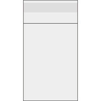 ササガワ 【OW】テープ付きOPP袋 M2 50-1299 1冊(100枚)