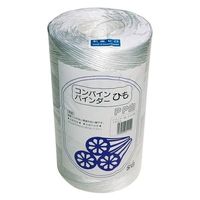 シンセイ PPバインダー紐 白 1000m 4573459628805 1本